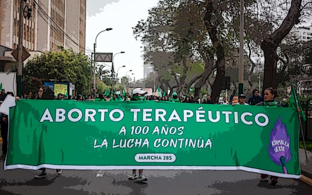 Marcha por el Día de la Acción Global por el Acceso al Aborto Legal y Seguro en Lima